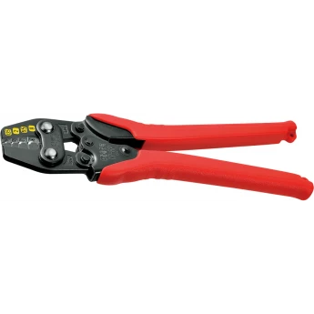 Пресс-клещи для обжима TSUNODA TP-8P 1..0 мм² с храповым механизмом